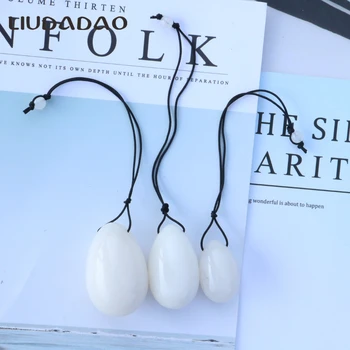 Smooth Jade Yoni Eggs With Beads For Women Body Care Vaginal Muscle Exerciser Pelvic Floor Yoni Eggs Massager Health Beauty Eggs
Smooth Jade Yoni Eggs With Beads For Women Body Care Vaginal Muscle Exerciser Pelvic Floor Yoni Eggs Massager Health Beauty Eggs