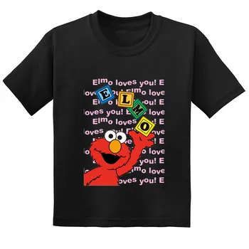 Hot Sale Sesame Street Elmo Print Kids Funny T-shirt Boys Cartoon Clothes Baby Girls Summer Cotton Short Sleeve T shirt
Hot Sale Sesame Street Elmo Print Kids Funny T-shirt Boys Cartoon Clothes Baby Girls Summer Cotton Short Sleeve T shirt