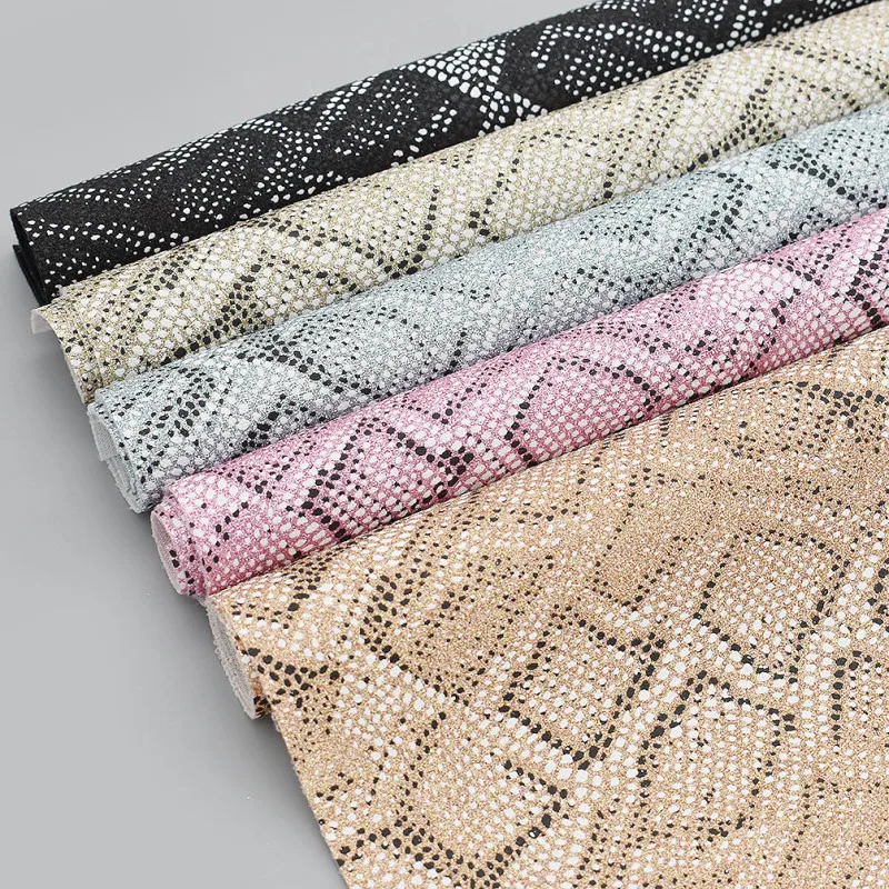 A4 21x29cm Snake Pattern Fabric Sheet Handmade Glitter PU Leather Fabric For Bow Patchwork Bags Materials
A4 21x29cm Snake Pattern Fabric Sheet Handmade Glitter PU Leather Fabric For Bow Patchwork Bags Materials