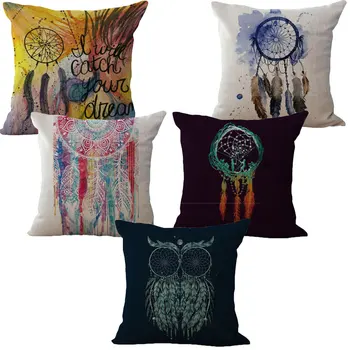 Dreamcatcher Printed Cushion Cover Cotton Linen 45*45 Living Room Cushions Decorative Pillows Sofa Home Decor Pillowcase 40569
Dreamcatcher Printed Cushion Cover Cotton Linen 45*45 Living Room Cushions Decorative Pillows Sofa Home Decor Pillowcase 40569