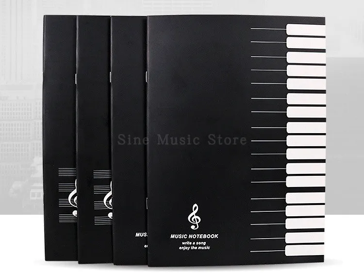2Pcs Music Practice Notebook Piano Violin Musical Notes Music Book Universal Five-line Spectrum of the Music sheet
2Pcs Music Practice Notebook Piano Violin Musical Notes Music Book Universal Five-line Spectrum of the Music sheet