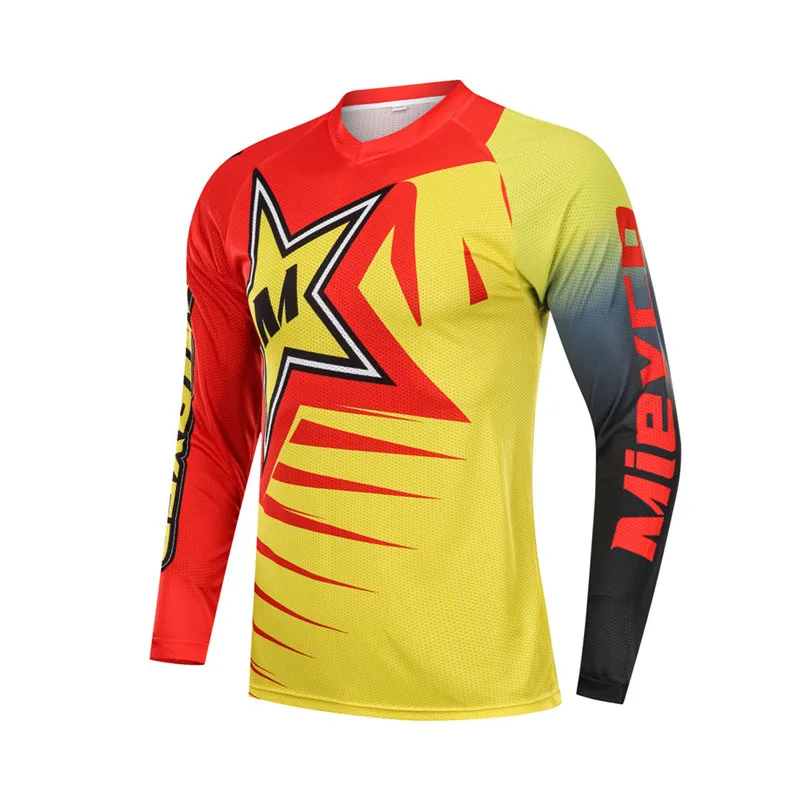 Men Blue Black Yellow Downhill Jersey Motor Bike Off Road Clothing Long Sleeve Motocross Bicycle Clothes Outdoor Sportswear
Men Blue Black Yellow Downhill Jersey Motor Bike Off Road Clothing Long Sleeve Motocross Bicycle Clothes Outdoor Sportswear