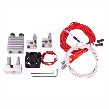 3D printer accessories two into two out extruder Kit + crater nozzle hot end Kit 
3D printer accessories two into two out extruder Kit + crater nozzle hot end Kit