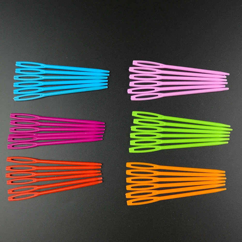 Hot Selling 5X/Lot Long Large Eye Plastic Darning Sewing Needles Stitchery Needles Wool Sewing Embroidery Tapestry Needles 9cm
Hot Selling 5X/Lot Long Large Eye Plastic Darning Sewing Needles Stitchery Needles Wool Sewing Embroidery Tapestry Needles 9cm