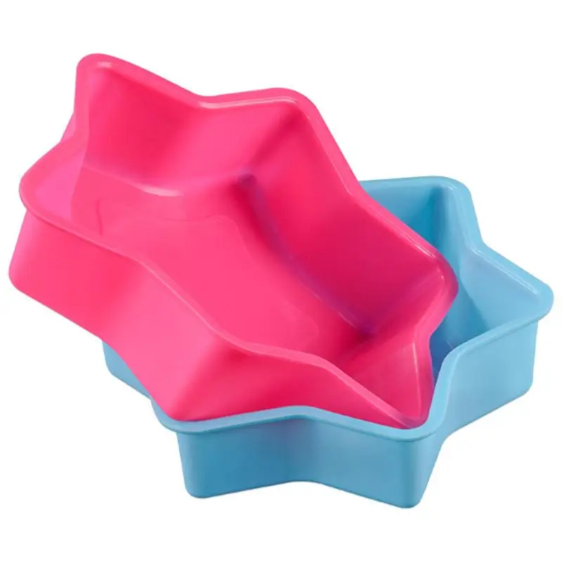 Star Shape Cake Pan Mold Cake Liner Silicone Reusable Home Baking Cake Tool Kitchen Accessory (Random Color)
Star Shape Cake Pan Mold Cake Liner Silicone Reusable Home Baking Cake Tool Kitchen Accessory (Random Color)