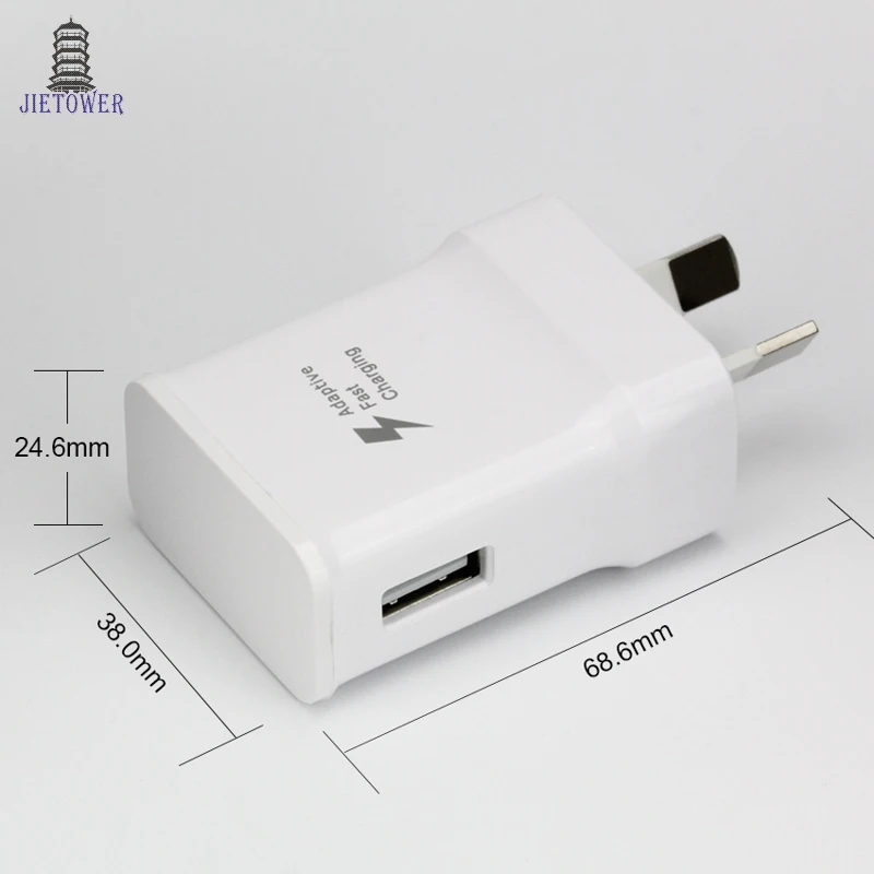 300 шт./лот AU Plug действительно быстрое зарядное устройство 9 0 в 1.67A 5 2.0A Новая