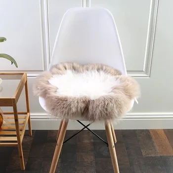 MUZZI 100% Real Wool Carpet Rugs Chair Pad Sheepskin In Living Room Floor Mat diameter 45cm
MUZZI 100% Real Wool Carpet Rugs Chair Pad Sheepskin In Living Room Floor Mat diameter 45cm