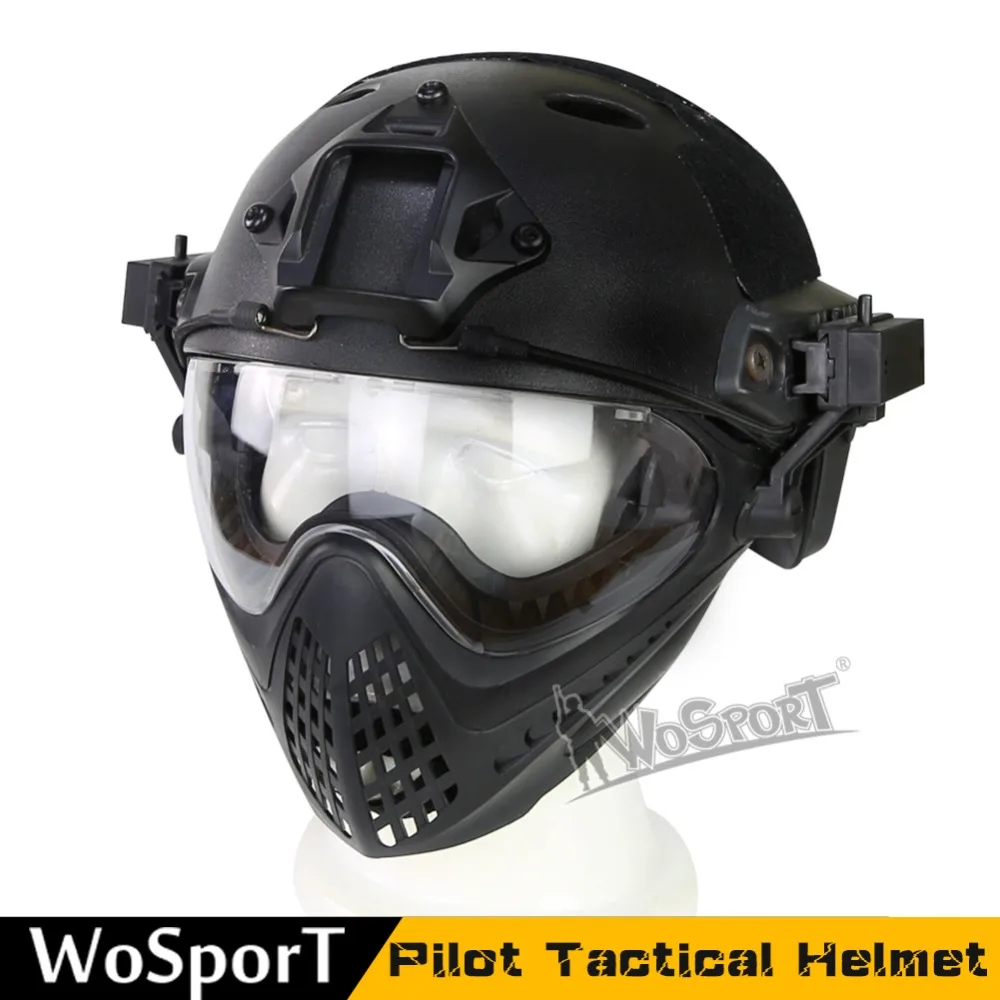 Tactical Helmet Pilot PJ Standard FAST OCC DIAL Adjustable Pure Color Outdoor CS War Game Airsoft Paintball Head Protector
Tactical Helmet Pilot PJ Standard FAST OCC DIAL Adjustable Pure Color Outdoor CS War Game Airsoft Paintball Head Protector
