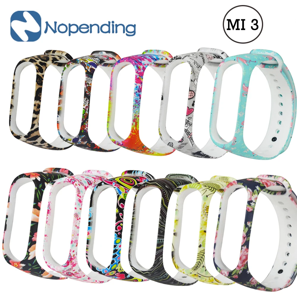 New Original Painted pattern Replacement Leopard Strap Silicon Waterproof clock watches Watch Band for Xiaomi Mi Band 3 Bracelet
New Original Painted pattern Replacement Leopard Strap Silicon Waterproof clock watches Watch Band for Xiaomi Mi Band 3 Bracelet