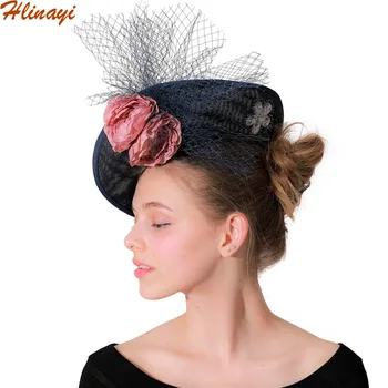 Hlinayi 2019 British banquet flower mesh headdress aristocrat racing festival hat European and American retro new style
Hlinayi 2019 British banquet flower mesh headdress aristocrat racing festival hat European and American retro new style