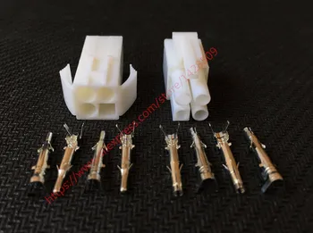 5 Sets Female And Male Small Tamiya Connector Kits Mini Tamiya EL 4.5MM Socket Plug With 4 Way 4 Pin
5 Sets Female And Male Small Tamiya Connector Kits Mini Tamiya EL 4.5MM Socket Plug With 4 Way 4 Pin