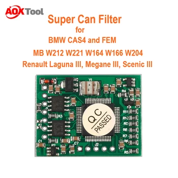 Super CAN Filter MB CAN Filter For BMW CAS4 And FEM/ MB W212 W221 W164 W166 W204/ Renault Laguna III, Megane III, Scenic III
Super CAN Filter MB CAN Filter For BMW CAS4 And FEM/ MB W212 W221 W164 W166 W204/ Renault Laguna III, Megane III, Scenic III