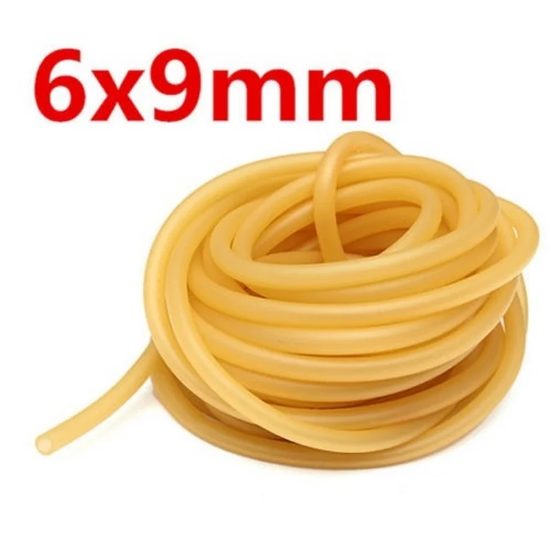 6x9mm Natural Latex Slingshots Rubber Tube 1-10m Tubing Band Slingshot Hunting Catapult Elastic Part Fitness Bungee Equipment
6x9mm Natural Latex Slingshots Rubber Tube 1-10m Tubing Band Slingshot Hunting Catapult Elastic Part Fitness Bungee Equipment