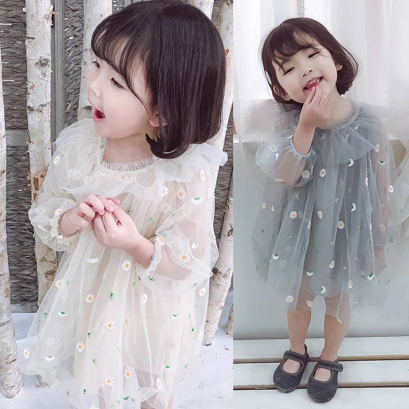 Girsl Spring Autumn Dress 2019 New Yarn Dress for Little Girl Toddler Baby Princess Dress Embroidery Flower Baby Dress Party
Girsl Spring Autumn Dress 2019 New Yarn Dress for Little Girl Toddler Baby Princess Dress Embroidery Flower Baby Dress Party