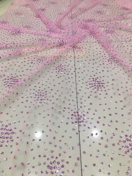 modern french net lace fabric pink glued glitter african Tulle lace CiCi-4901 for nice dress
modern french net lace fabric pink glued glitter african Tulle lace CiCi-4901 for nice dress