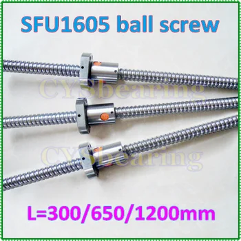 NEW 3 anti backlash ballscrew set 1605 ball screw RM1605 - 300mm /650mm / 1200mm -C7 without end machined
NEW 3 anti backlash ballscrew set 1605 ball screw RM1605 - 300mm /650mm / 1200mm -C7 without end machined
