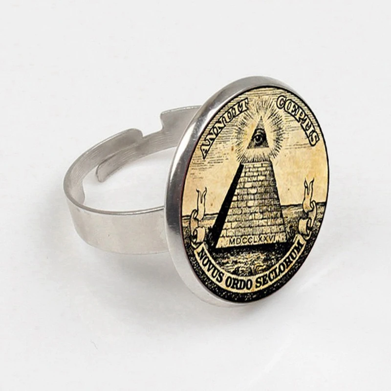 2019 Vintage Symbol Masonic Illuminati Antique Print Illustration Poster Glass ring Fashion Statement ring
2019 Vintage Symbol Masonic Illuminati Antique Print Illustration Poster Glass ring Fashion Statement ring