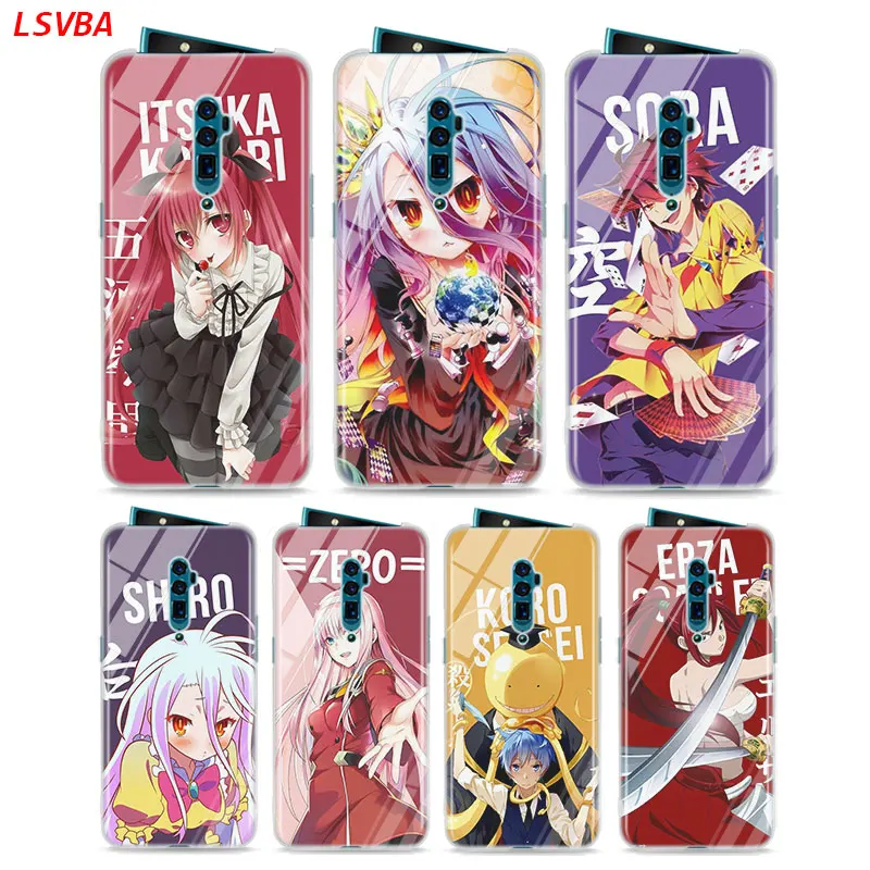 Силиконовый чехол Game NO life Anime для OPPO Reno Z 10X Zoom F11 F9 F7 F5 A7 R9S R17 Realme 2 C2 3 Pro|Бамперы| |