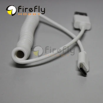 Remote Controller Type-C Elastic Data Cable USB Spring Scalable Data Cable for DJI Phantom 4/pro+ V2.0 / 3 Inspire
Remote Controller Type-C Elastic Data Cable USB Spring Scalable Data Cable for DJI Phantom 4/pro+ V2.0 / 3 Inspire
