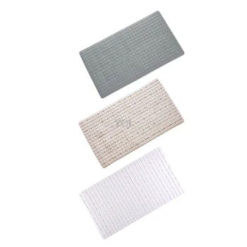Non-Slip Bath Mat With Strong Suction Mildew Resistant Square Bathtub Pad With Drain Hole For Bathroom Kitchen Hallway
Non-Slip Bath Mat With Strong Suction Mildew Resistant Square Bathtub Pad With Drain Hole For Bathroom Kitchen Hallway