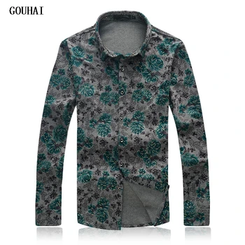 2019 New Men Shirts Casual Floral Long Sleeve Shirt Men Chemise Homme Plus Size M-6XL 7XL Camisas Hombre Manga Larga
2019 New Men Shirts Casual Floral Long Sleeve Shirt Men Chemise Homme Plus Size M-6XL 7XL Camisas Hombre Manga Larga