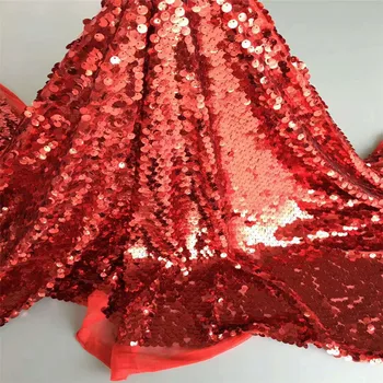 Popular Heavy Red Nigeria Embroidered Mesh Lace High Quality Sequin African Tulle Lace French Lace Fabric For Wedding X679-5
Popular Heavy Red Nigeria Embroidered Mesh Lace High Quality Sequin African Tulle Lace French Lace Fabric For Wedding X679-5