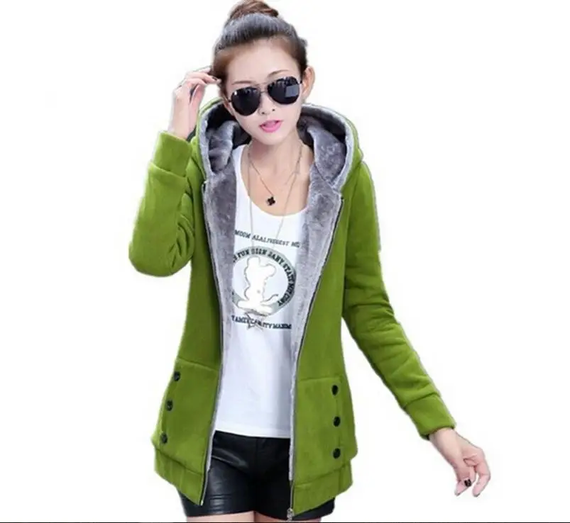 2019 Women Solid Casual Loose Zipper Plus Size Thick Hoodies Jacket Coat Feminino Autumn Winter New Fashion Hoodie Sweatshirt
2019 Women Solid Casual Loose Zipper Plus Size Thick Hoodies Jacket Coat Feminino Autumn Winter New Fashion Hoodie Sweatshirt