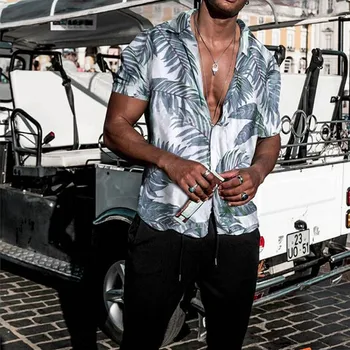 Men Hawaiian Style Short Sleeve Printing Fashion Shirt for Summer Beach Holiday FS99
Men Hawaiian Style Short Sleeve Printing Fashion Shirt for Summer Beach Holiday FS99