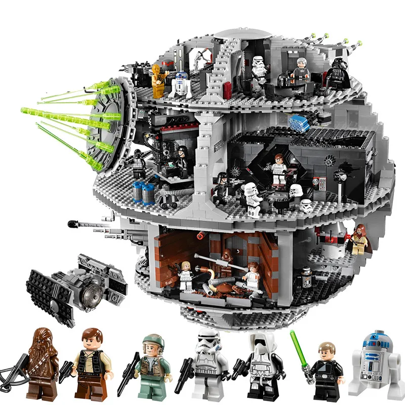 Death Star Set Kits 3804pcs Building Bricks Blocks Toys Gift 10188 05035 Star Wars Compatible With Lego
Death Star Set Kits 3804pcs Building Bricks Blocks Toys Gift 10188 05035 Star Wars Compatible With Lego