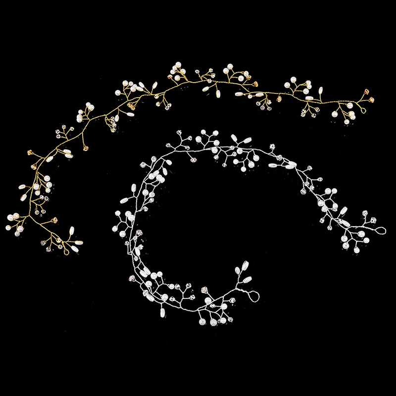 Golo Silver Color Pearl Crystal Headband Bridal Hair Vine Tiara Headpiece Diamante Hair Jewelry Wedding Hair Accessories
Golo Silver Color Pearl Crystal Headband Bridal Hair Vine Tiara Headpiece Diamante Hair Jewelry Wedding Hair Accessories