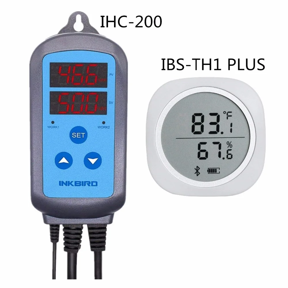 Combo IBS-TH1 PLUS Bluetooth Wireless Magnetic Smart Sensor Data Logger For Android & IOS Phone Used+IHC-200 Humidity Controller
Combo IBS-TH1 PLUS Bluetooth Wireless Magnetic Smart Sensor Data Logger For Android & IOS Phone Used+IHC-200 Humidity Controller