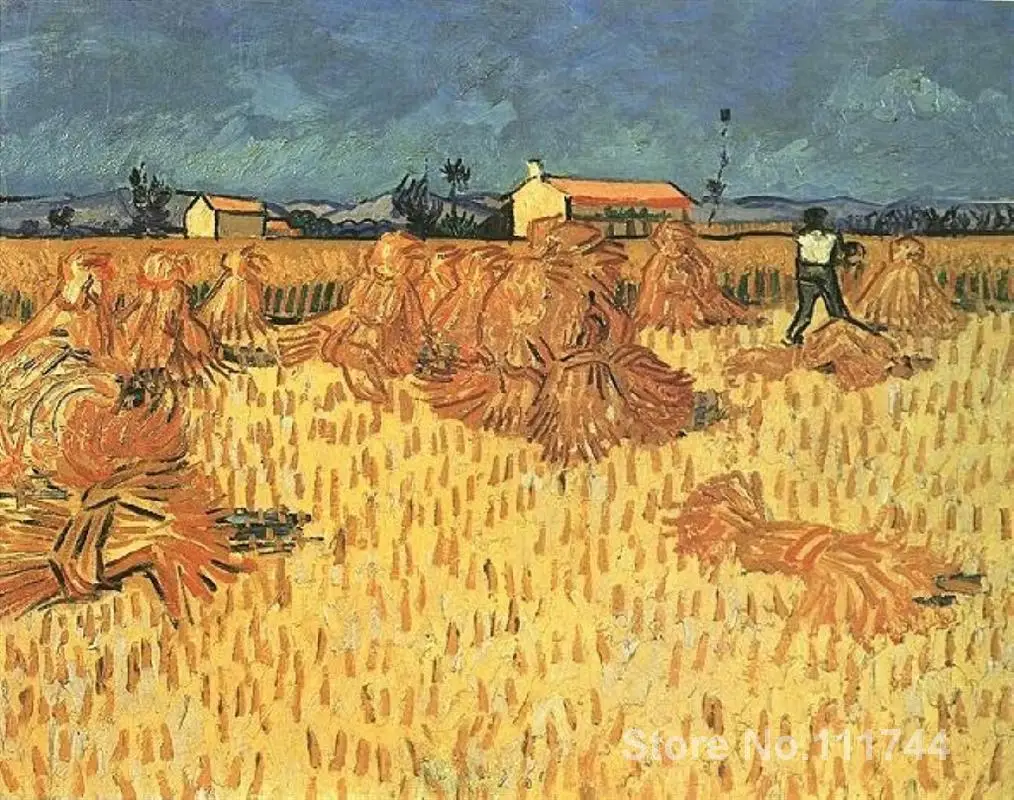 art for living room wall Harvest in Provence by Vincent Van Gogh paintings High Quality Hand painted
art for living room wall Harvest in Provence by Vincent Van Gogh paintings High Quality Hand painted