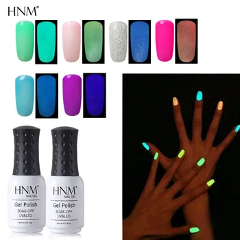 HNM 8ML UV Gel Night Glow In The Dark Fluorescent Luminous Nail Gel Polish Lucky Lacquer Varnishes Soak-off Candy Colors
HNM 8ML UV Gel Night Glow In The Dark Fluorescent Luminous Nail Gel Polish Lucky Lacquer Varnishes Soak-off Candy Colors