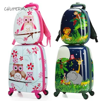Chupermore Cute Cartoon Children Rolling Luggage Sets Spinner Multi-functional student Kids Backpack Girl Boys Suitcase Wheels
Chupermore Cute Cartoon Children Rolling Luggage Sets Spinner Multi-functional student Kids Backpack Girl Boys Suitcase Wheels