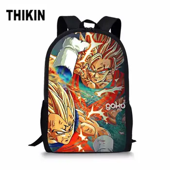 THIKIN Cartoon Dragon Ball School Bag for Student Backpack Son Goku/Super Saiyan/Vegeta Baby Boy Kids 16 inch Orthopedic Bookbag
THIKIN Cartoon Dragon Ball School Bag for Student Backpack Son Goku/Super Saiyan/Vegeta Baby Boy Kids 16 inch Orthopedic Bookbag