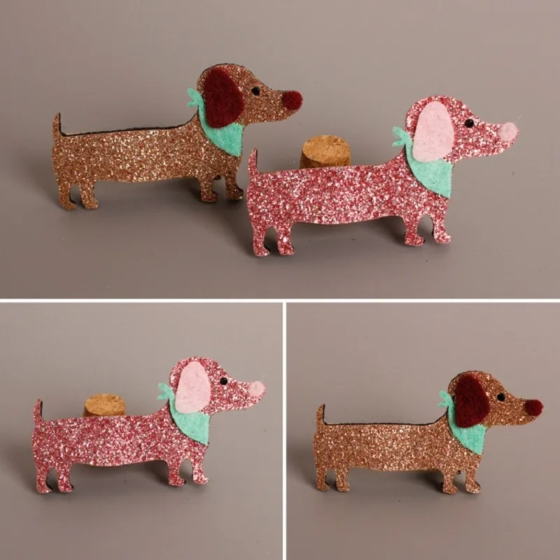 1pc Sparkly Felt Dachshund Hair Clip Cartoon Glitter Dog Barrette Scarf Cute Kid Pet Hair Pinch Bling Family Dog Girl Hair Grip
1pc Sparkly Felt Dachshund Hair Clip Cartoon Glitter Dog Barrette Scarf Cute Kid Pet Hair Pinch Bling Family Dog Girl Hair Grip