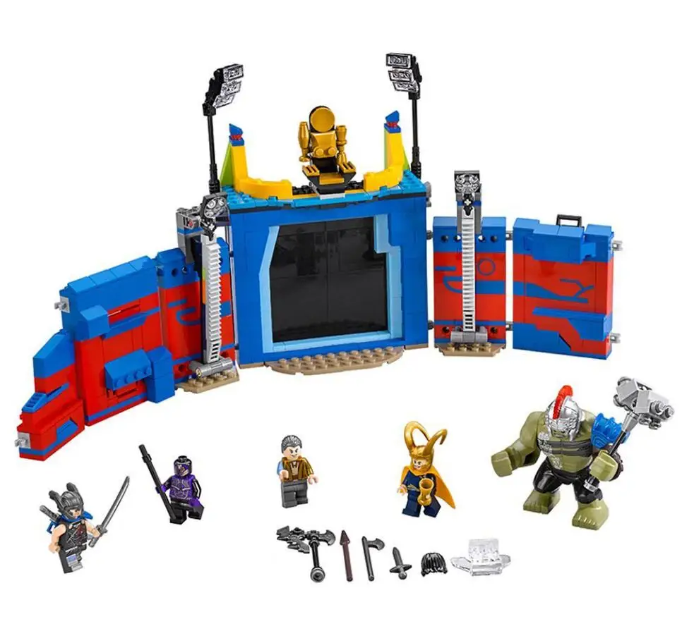 10749 Super Heroes Thor Vs. Hulk Arena Clash Compatible with 76088 Block set Building Toy For Kids
10749 Super Heroes Thor Vs. Hulk Arena Clash Compatible with 76088 Block set Building Toy For Kids