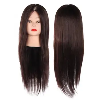 Hairdressing Training Styling Practice Colors Wig Dummy Mannequin with Hair Home Salon Training 
Hairdressing Training Styling Practice Colors Wig Dummy Mannequin with Hair Home Salon Training