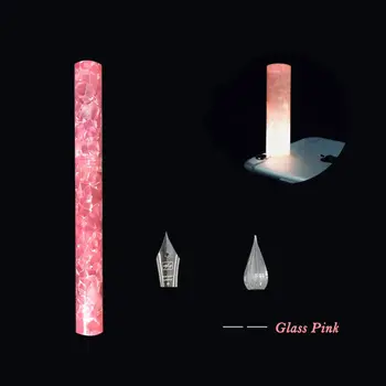 Wanwu Creative Colorful Celluloid Fountain Pen & Glass Dip Pen Pink EF/F/Small Bent Nib Ink Pen and Box Writing Gift Set
Wanwu Creative Colorful Celluloid Fountain Pen & Glass Dip Pen Pink EF/F/Small Bent Nib Ink Pen and Box Writing Gift Set
