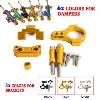 Motorcycle CNC Steering Damper Stabilizer & Bracket for Yamaha YZF-R25/R3 2013 2014 2015 2016
Motorcycle CNC Steering Damper Stabilizer & Bracket for Yamaha YZF-R25/R3 2013 2014 2015 2016