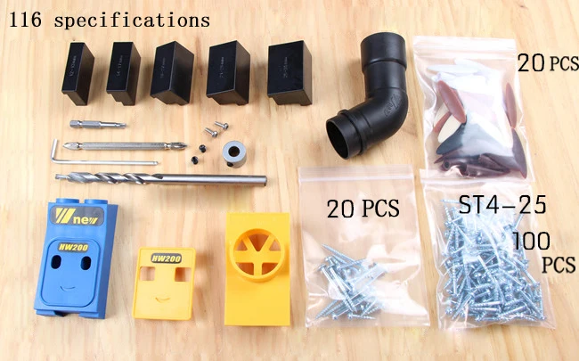 

Carpenter's Workshop,New Oblique Hole Locator Woodworking Punching Import Heat Treatment Steel Sets DIY