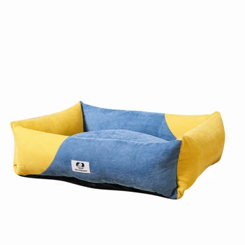 Blue Yellow Contrast Color Dog Bed Washable Pet Sleeping Sofa Mat Soft Puppy Cat House for Small Medium Large Dog Kennel Cushion
Blue Yellow Contrast Color Dog Bed Washable Pet Sleeping Sofa Mat Soft Puppy Cat House for Small Medium Large Dog Kennel Cushion