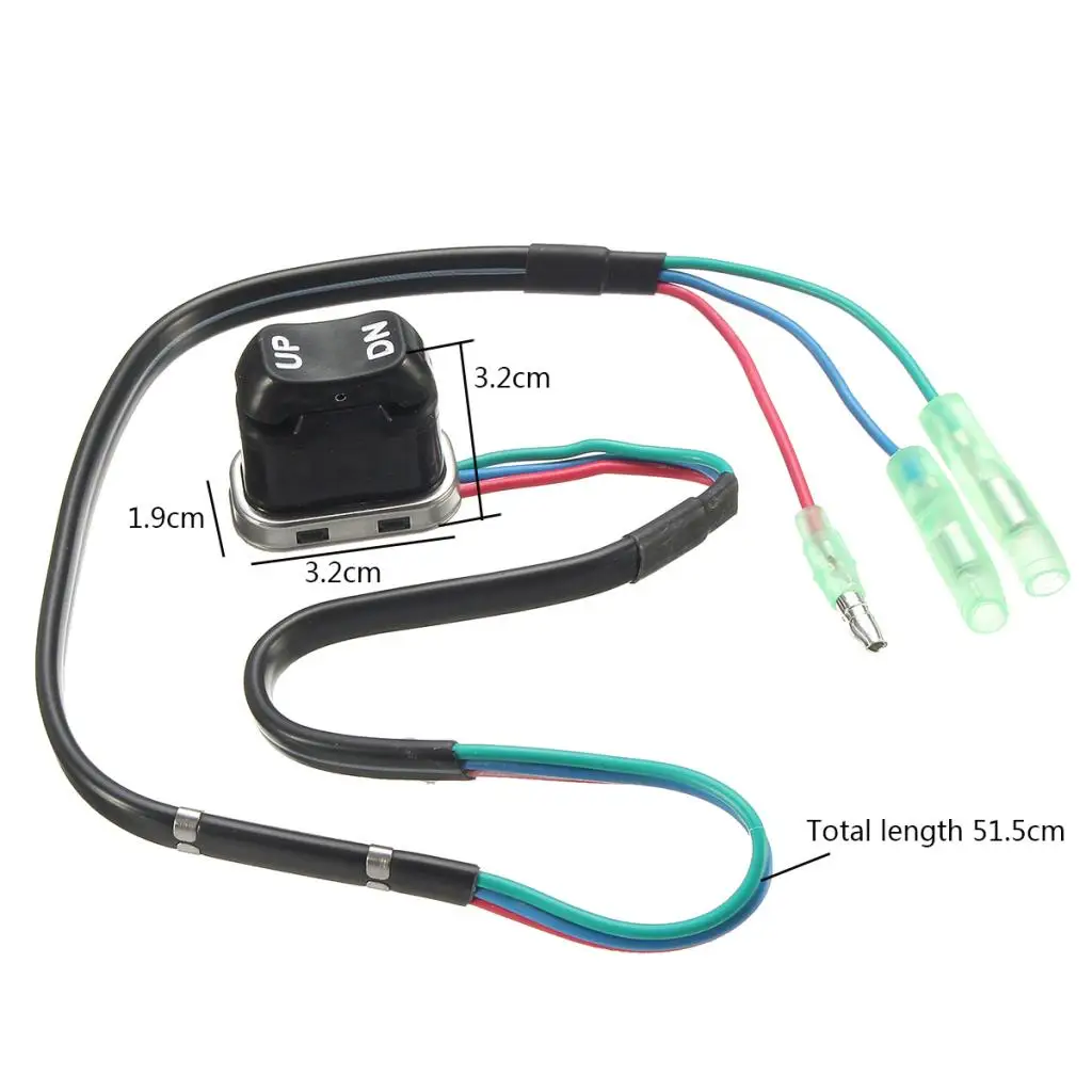 Marine Trim-Tilt Switch for outboard Marine Motors Power Trim for Yamaha Outboard Remote Replaces #703825630100 Marine Trim-Tilt Switch for outboard Marine Motors Power Trim for Yamaha Outboard Remote Replaces #703825630100