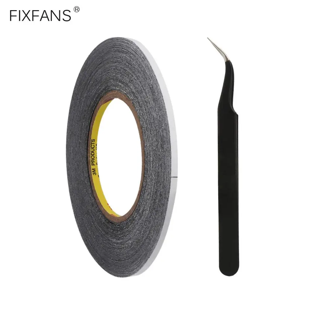 FIXFANS 3mmx50M Double Sided Phone Screen Repair Adhesive Tape Anti Static Tweezers for iPhone iPad LCD Touch Screen Repair Tool
FIXFANS 3mmx50M Double Sided Phone Screen Repair Adhesive Tape Anti Static Tweezers for iPhone iPad LCD Touch Screen Repair Tool