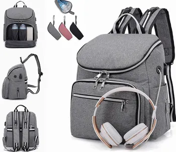 Diaper Bags Big Capacity Zipper Mummy Usb Bag Baby Maternity Bags Backpack For Moms Baby Care Bag For Wheelchair And Strollers
Diaper Bags Big Capacity Zipper Mummy Usb Bag Baby Maternity Bags Backpack For Moms Baby Care Bag For Wheelchair And Strollers