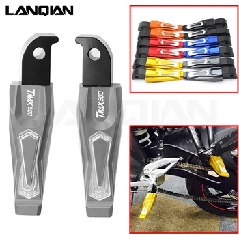 CNC Aluminum Motorcycle Accessories Pedals Rear Passenger Foot pegs Foot rests For YAMAHA TMAX 500/530 
CNC Aluminum Motorcycle Accessories Pedals Rear Passenger Foot pegs Foot rests For YAMAHA TMAX 500/530
