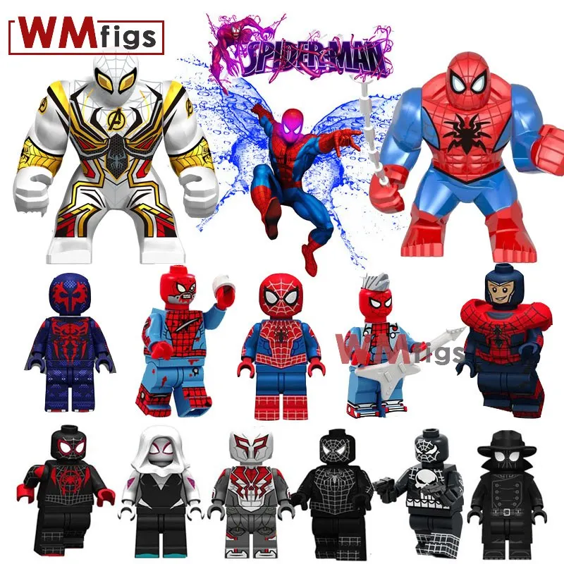 Legoingeds technic Single Spiderman minifigs Iron Man Anti-Venom Figure Marvel Super Hero Deadpool Building Blocks kids Toys
Legoingeds technic Single Spiderman minifigs Iron Man Anti-Venom Figure Marvel Super Hero Deadpool Building Blocks kids Toys