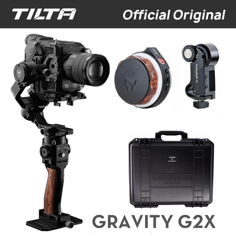 Original TILTA Gravity G2X TILTAMAX Handheld Gimbal System 3-Axis DSLR Stabilizer for SONY CANON Mirrorless DSLR GH5 5D BMPCC 4K
Original TILTA Gravity G2X TILTAMAX Handheld Gimbal System 3-Axis DSLR Stabilizer for SONY CANON Mirrorless DSLR GH5 5D BMPCC 4K