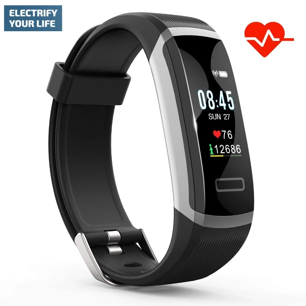 GT101 fitness tracker 0.96" Color Screen Smart Bracelet dynamic Real-time Heart Rate Monitor Sport waterproof watch & stopwatch
GT101 fitness tracker 0.96" Color Screen Smart Bracelet dynamic Real-time Heart Rate Monitor Sport waterproof watch & stopwatch