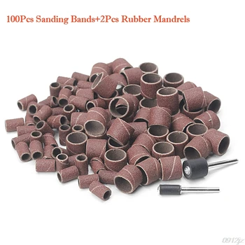 100Pcs 1/2" and 1/4" Sanding Band Sleeves Drum Kit Sandpaper Rubber 2 Mandrels C90A New Drop ship C90A New Drop ship qiang
100Pcs 1/2" and 1/4" Sanding Band Sleeves Drum Kit Sandpaper Rubber 2 Mandrels C90A New Drop ship C90A New Drop ship qiang